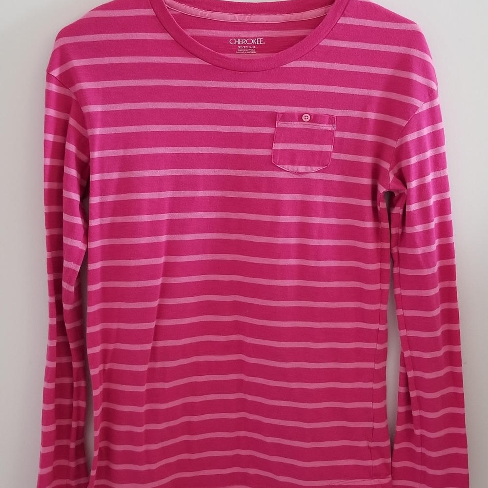 Striped Pink Long Sleeve